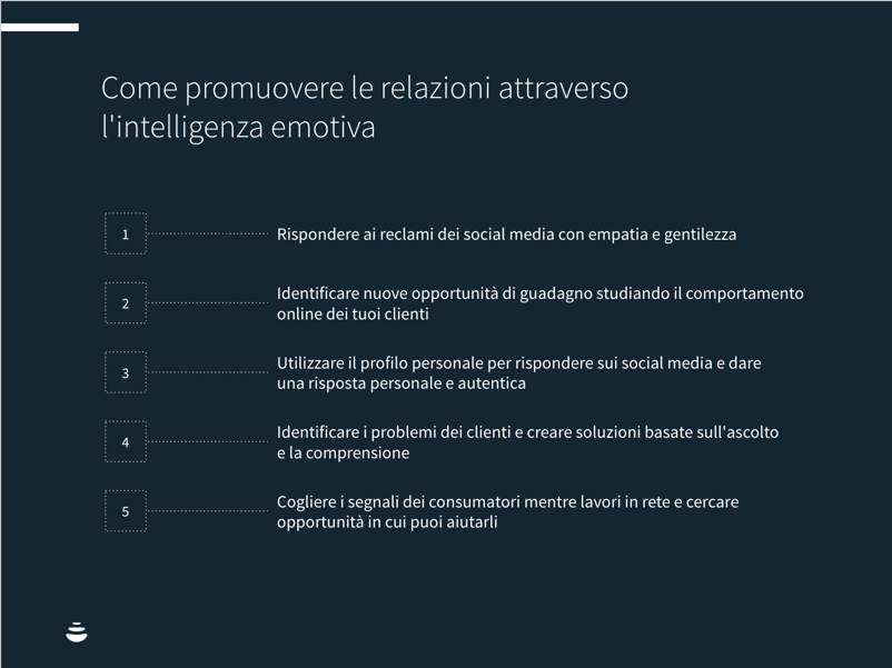 intelligenza emotiva - social media